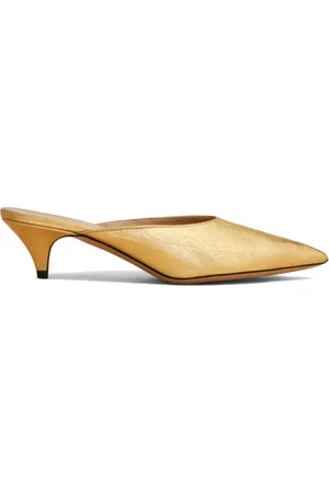 Khaite Mules The River en cuir