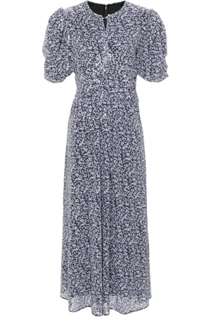 ROTATE Robe longue brodée de sequins