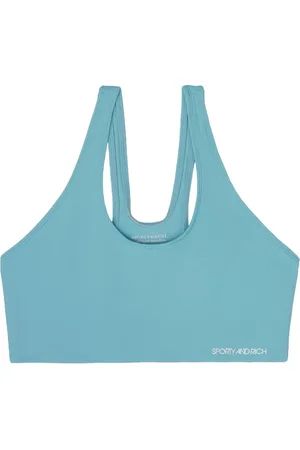 Sporty & Rich Brassière de sport sans coutures à logo