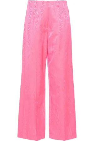 FORTE FORTE Jean droit à motif en jacquard