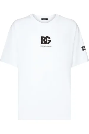 Dolce & Gabbana T-shirt en coton à logo appliqué