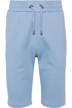 Balmain Short desport en coton à logo floqué
