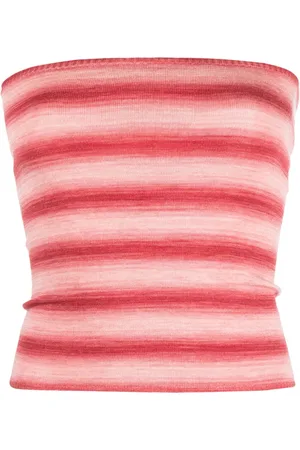 Gimaguas Haut bustier en maille à rayures