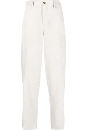 BRIGLIA Pantalon droit en velours côtelé