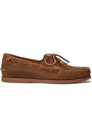 Ralph Lauren Chaussures bateau Merton en cuir