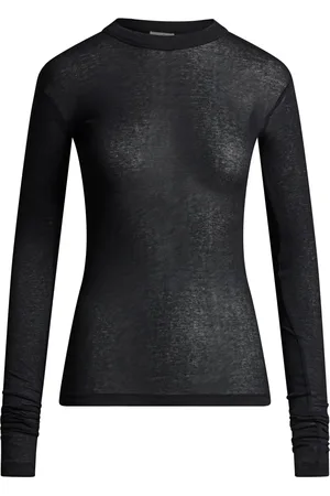 BITE T-shirt en coton à effet de transparence