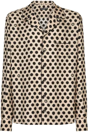 Dolce & Gabbana Chemise en soie à pois