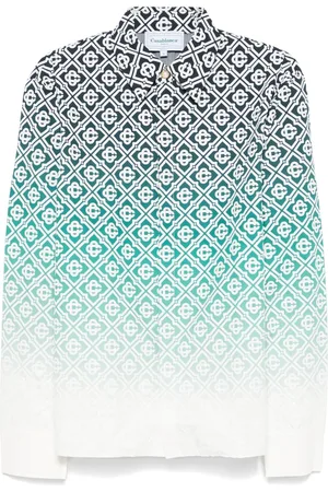 Casablanca Chemise à motif monogrammé en relief