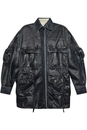 The Attico Veste en jean à poches multiples
