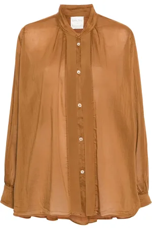 FORTE FORTE Chemise à effet de transparence