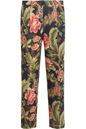 Etro Pantalon chino à fleurs
