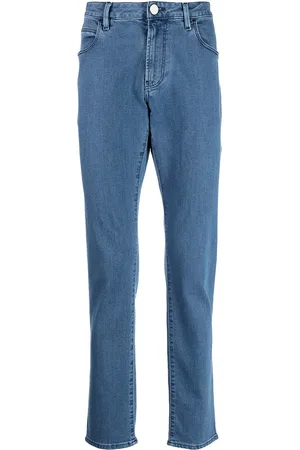 Giorgio Armani Jean droit à taille basse