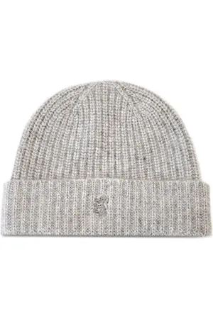 PRINGLE OF SCOTLAND Bonnet en cachemire à design nervuré