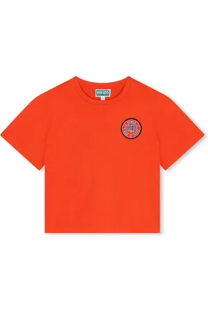Kenzo T-shirt en coton à logo imprimé