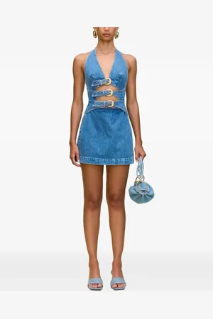 Cult Gaia Robe Anice à coupe courte