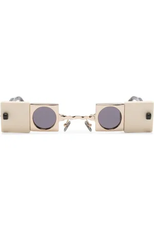 KUBORAUM Lunettes de soleil Q50 à monture géométrique