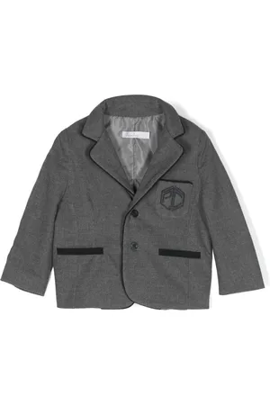 PATACHOU Blazer boutonné à logo brodé