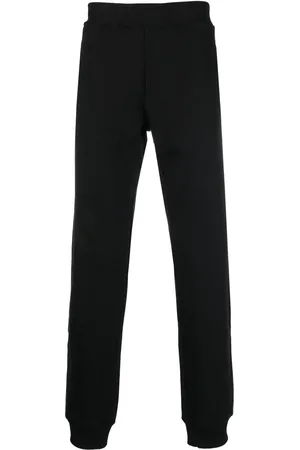 Roberto Cavalli Pantalon de jogging en coton à logo imprimé