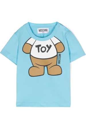 Moschino T-shirt en coton à motif Teddy Bear