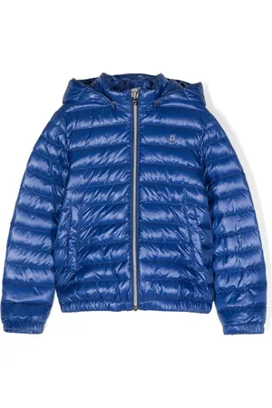 HERNO Veste matelassée à plaque logo