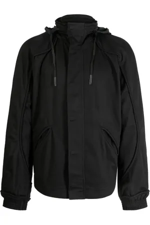 Alexander McQueen Veste bomber à capuche