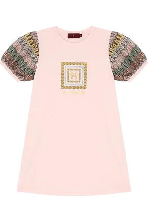 Aigner Robe à logo imprimé