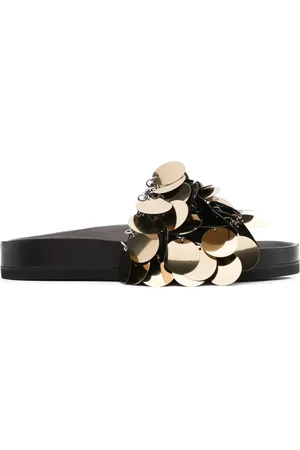 Paco rabanne Claquettes à sequins