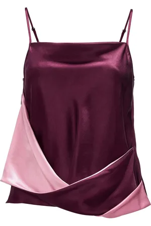 J.W.Anderson Débardeur en satin à design drapé