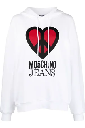 Moschino Hoodie en jersey à imprimé graphique