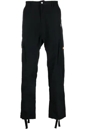 MARCELO BURLON Pantalon droit à poches cargo