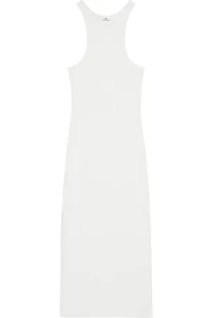 Courrèges Robe en jersey à coupe mi-longue