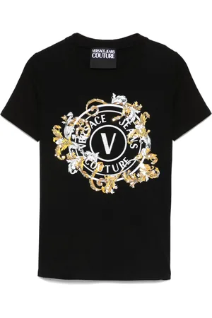 VERSACE T-shirt à logo imprimé