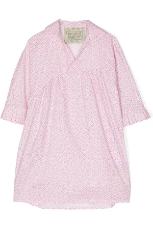 BY WALID Robe en coton à fleurs