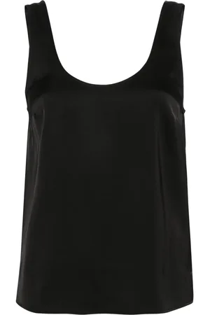 Twin-Set Haut satiné à design sans manches