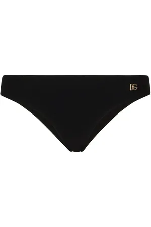 Dolce & Gabbana Bas de bikini à plaque logo