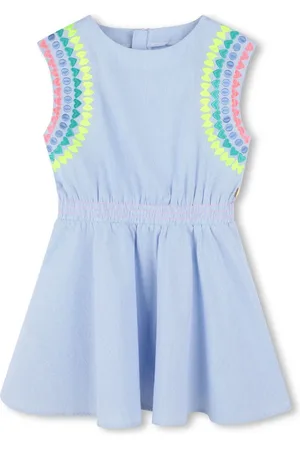 Billieblush Robe en tulle à motif brodé
