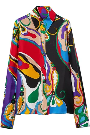 Puccini Chemise à imprimé Orchidée