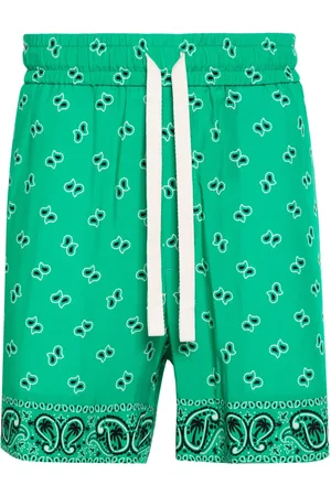 Palm Angels Short à motif cachemire
