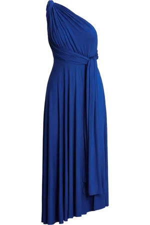 Ralph Lauren Robe mi-longue ajustable à col v