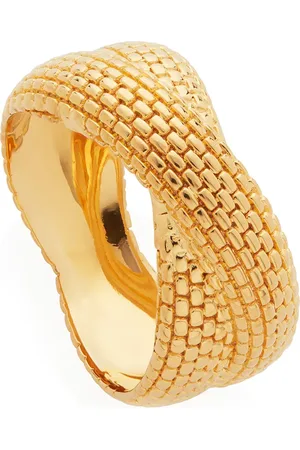 Monica Vinader Bague à effet croisé