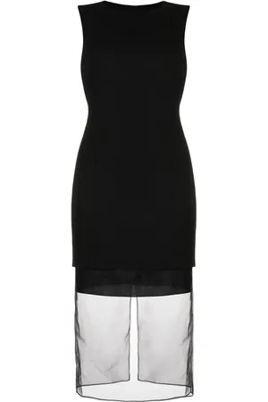 Jason Wu Robe mi-longue à design superposé
