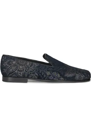 Etro Mocassins à fleurs en jacquard