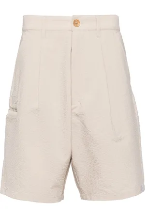 Izzue Short droit à logo brodé