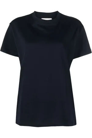 STUDIO NICHOLSON T-shirt en jersey Marine à manches courtes