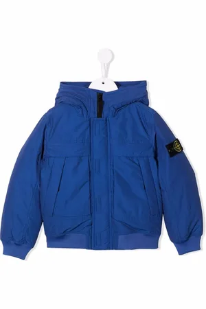 Stone Island Veste à patch logo