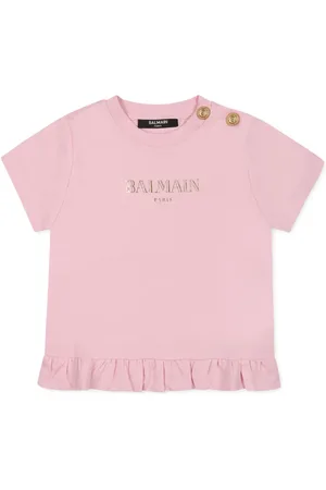 Balmain T-shirt à logo imprimé