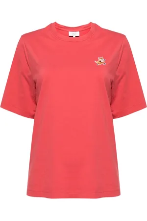 Maison Kitsuné T-shirt à patch logo