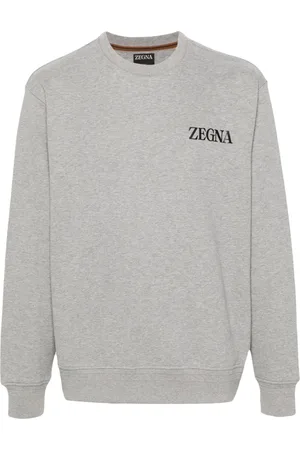 Ermenegildo Zegna T-shirt en coton à logo en caoutchouc