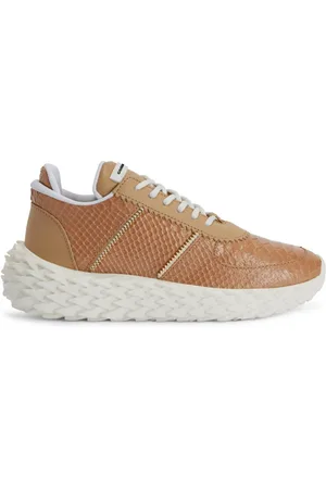 Giuseppe Zanotti Baskets Urchin à imprimé peau de python