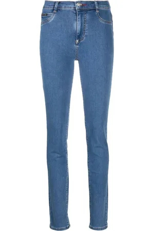 Philipp Plein Jean skinny à taille haute